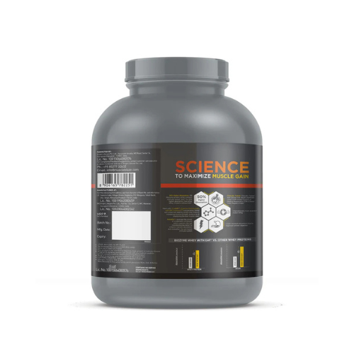 MuscleBlaze Biozyme Whey PR Protein Powder – 2 kg (4.4 lb), Chocolate Fudge
