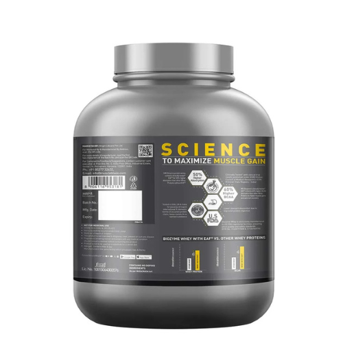MuscleBlaze Biozyme Performance Whey, 2 kg (4.4 lb), Rich Chocolate Muscleblaze