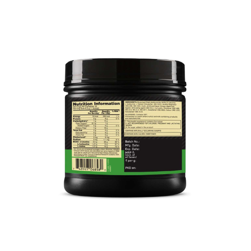 Optimum Nutrition (ON) Instantized BCAA 5000 Powder - 250 gm (0.55 Lb), Green Apple Optimum Nutrition