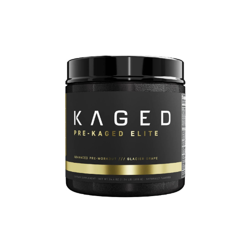 Kaged Pre-Kaged Elite – Glacier Grape – Advanced Pre-Workout, 20 Servings (1.54 lb / 698 g) Kaged