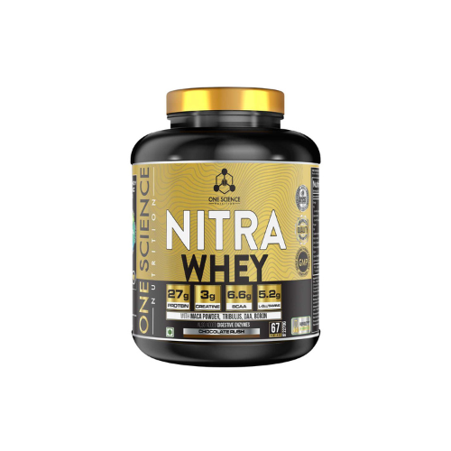 One Science Nutrition Nitra Whey - 2.26 Kg (5 Lb), Chocolate Rush One Science Nutrition