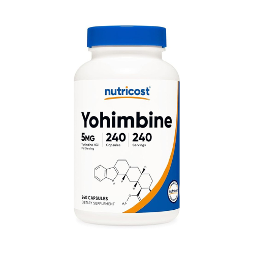 Nutricost Yohimbine HCl 5mg - 240 Capsules Nutricost