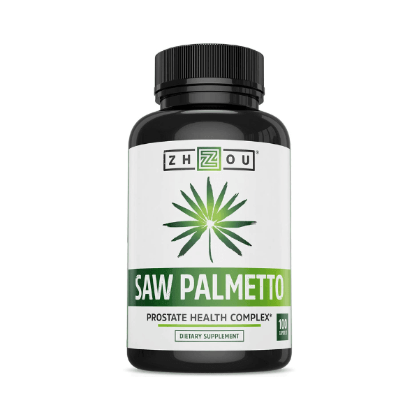 Zhou Nutrition Saw Palmetto 500 mg, 100 Caps